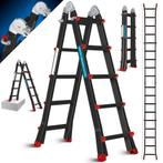MASKO® Multifunctionele ladder - Vouwladder - 4x5 Treden - Z, Verzenden, Nieuw