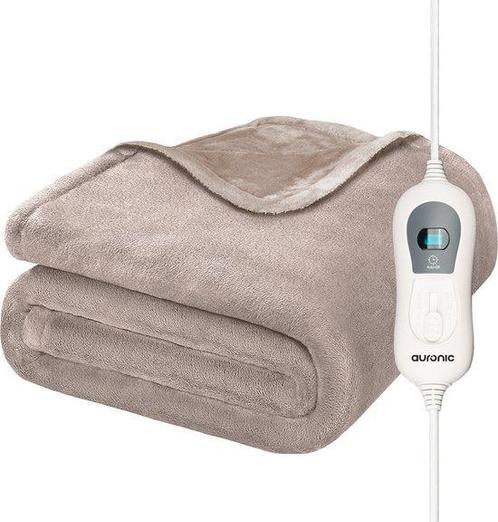 Tweedekans | Auronic Elektrische Warmtedeken - Bovendeken -, Huis en Inrichting, Woonaccessoires | Plaids en Woondekens, Ophalen of Verzenden