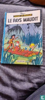 Johan en Pirrewiet - Le pays maudit - 1964, Boeken, Stripverhalen, Gelezen, Eén stripboek, Verzenden