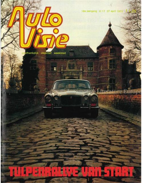 1973 AUTOVISIE MAGAZINE 17 NEDERLANDS, Livres, Autos | Brochures & Magazines