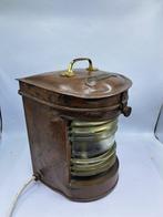 Lampe de navire - Cuivre, Verre