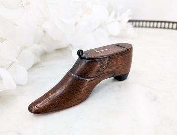Rare Tabatière en Bois - Snuifdoos - Hout