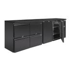 U serie werkbank koeling 698L | 440W | Met 2 deuren en 4, Verzenden, Nieuw in verpakking