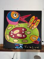 Fabian (1967) - Eend, Antiek en Kunst, Kunst | Schilderijen | Modern