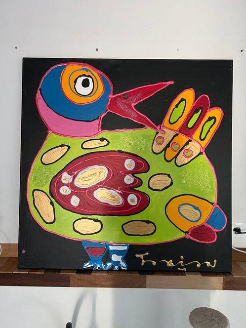Fabian (1967) - Eend, Antiek en Kunst, Kunst | Schilderijen | Modern