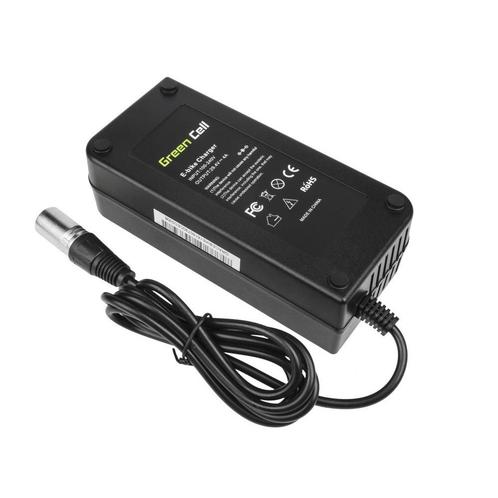 Green Cell 29.4V 4A (Cannon 3-Pin) eBike fiets acculader, TV, Hi-fi & Vidéo, Batteries, Envoi
