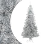 vidaXL Kunstkerstboom met standaard 240 cm PET zilverkleurig, Verzenden, Nieuw
