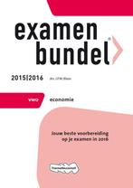 Examenbundel vwo Economie 2015/2016 vwo economie, Boeken, Gelezen, J.P.M. Blaas, Verzenden