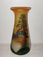 François Théodore Legras (1839-1916)- vase émaillé, Antiek en Kunst