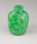 Bouteille de tabac à priser - Jadeite, Pierre - Chinese