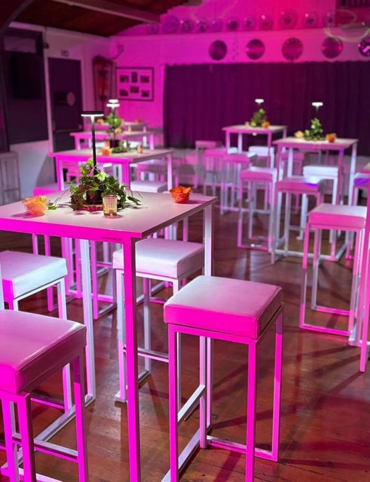 verhuur goedkope statafels barkrukken antwerpen vlaanderen, Hobby en Vrije tijd, Feestartikelen | Verhuur, Zo goed als nieuw