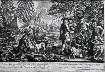 Georg Philipp I Rugendas (1666-1742) - 2 ryciny