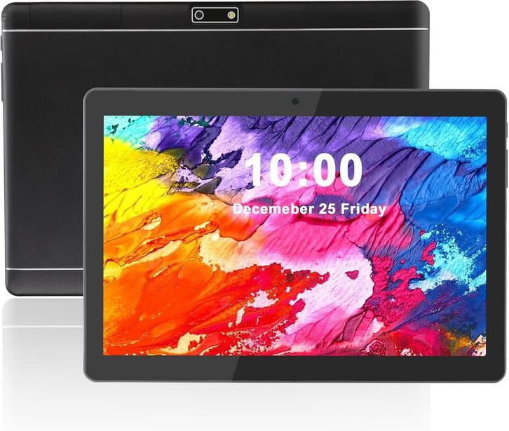 Android Tablet - 10 Inch - 32GB - Zwart - Veidoo, Telecommunicatie, Overige Telecommunicatie, Verzenden