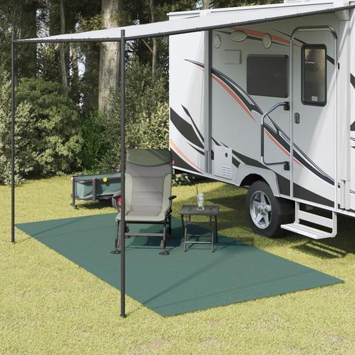 vidaXL Tent Tapijt Groen 3,5x5 m, Caravans en Kamperen, Tentaccessoires, Nieuw, Verzenden
