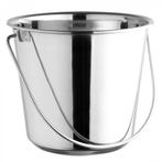 Emmer | RVS | 7L | Ø230x220(h)mm EMGA, Verzenden, Nieuw in verpakking