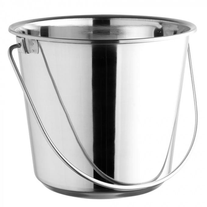 Emmer | RVS | 7L | Ø230x220(h)mm EMGA, Zakelijke goederen, Horeca | Keukenapparatuur, Nieuw in verpakking, Verzenden