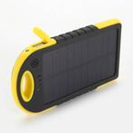 Externe 5000mAh Solar Charger Powerbank Zonnepaneel Noodaccu, Verzenden, Nieuw, Stuff Certified®