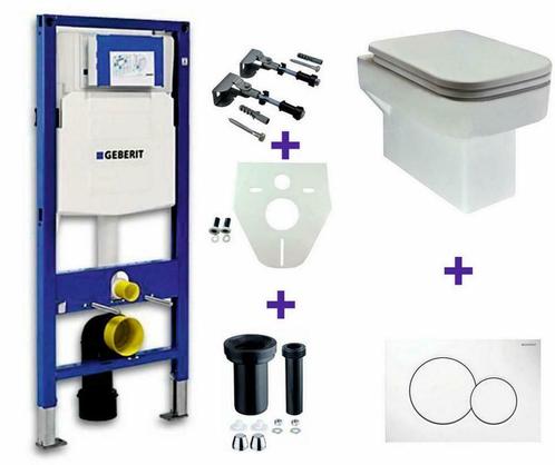 Geberit UP-320 + Carré OnePack + Sigma 01 wit, Doe-het-zelf en Bouw, Sanitair, Ophalen of Verzenden