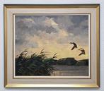 Jo Schrijnder (1894-1968) - Opvliegende eenden in