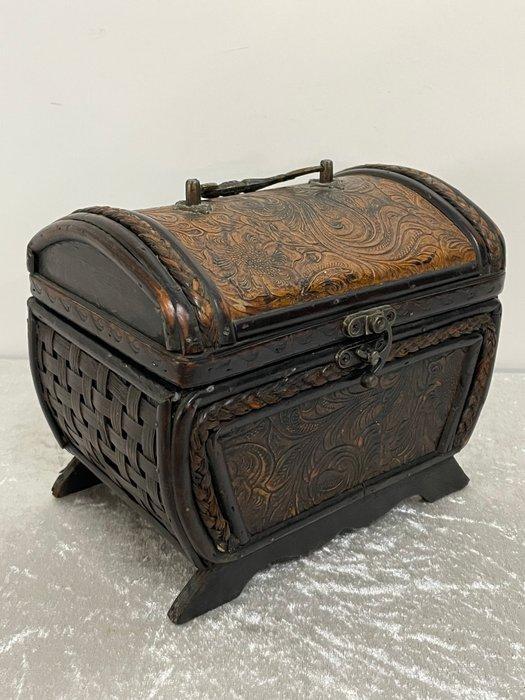 Kist - Hout - Decoratief Kistje, Antiquités & Art, Art | Objets design