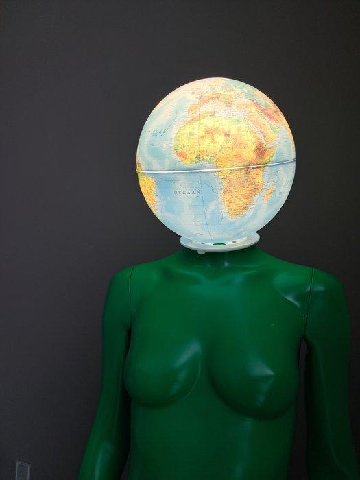 Mannequin - Kunstzinnige mannequin-lamp – Hans Boodt – met, Antiquités & Art, Curiosités & Brocante