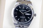 Lucien Rochat - BIENNE - Automatic - Black - day/date - 41, Nieuw