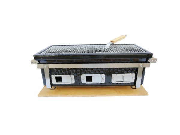 Veiling - Patton BBQ  Japanese Shichirin Grill Rechthoek L-s, Tuin en Terras, Houtskoolbarbecues