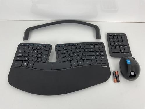 Veiling - Microsoft Sculpt Ergonomic Desktop Toetsenbord + M, Computers en Software, Toetsenborden