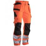 Jobman 2378 pantalon de service hi-vis d120 orange/noir