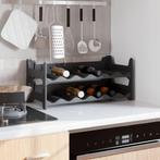 vidaXL Casier à vin pour 12 bouteilles PP empilable