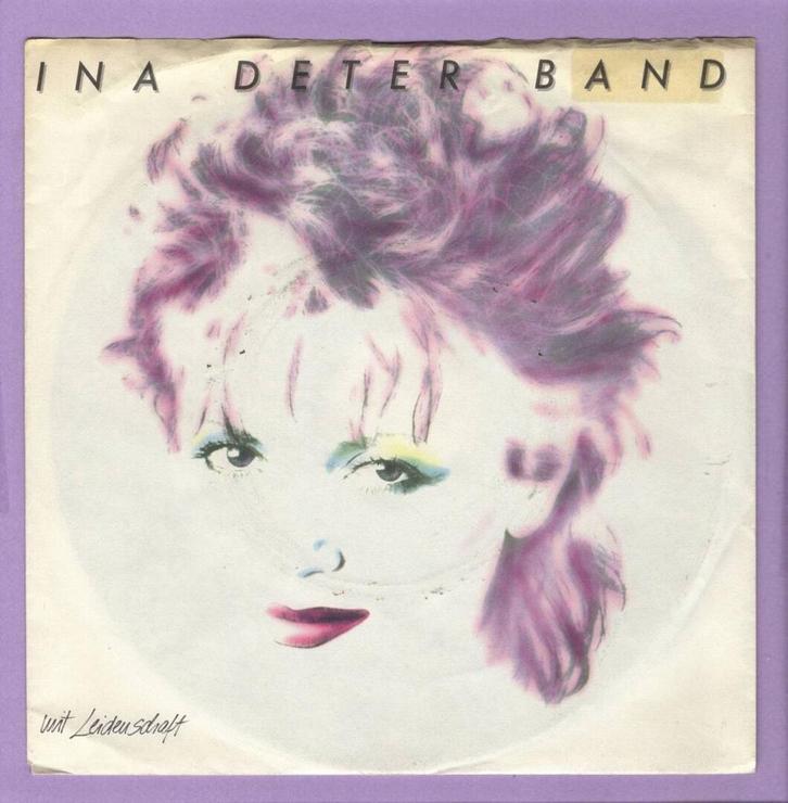 Ina Deter Band – Mit Leidenschaft / Lied Für Edith Piaf (1-7, CD & DVD, Vinyles Singles, Enlèvement ou Envoi