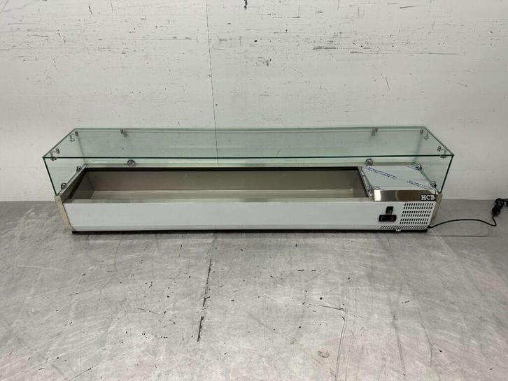 Vitrine de comptoir en acier inoxydable Countertop chiller, Zakelijke goederen, Horeca | Keukenapparatuur, Verzenden