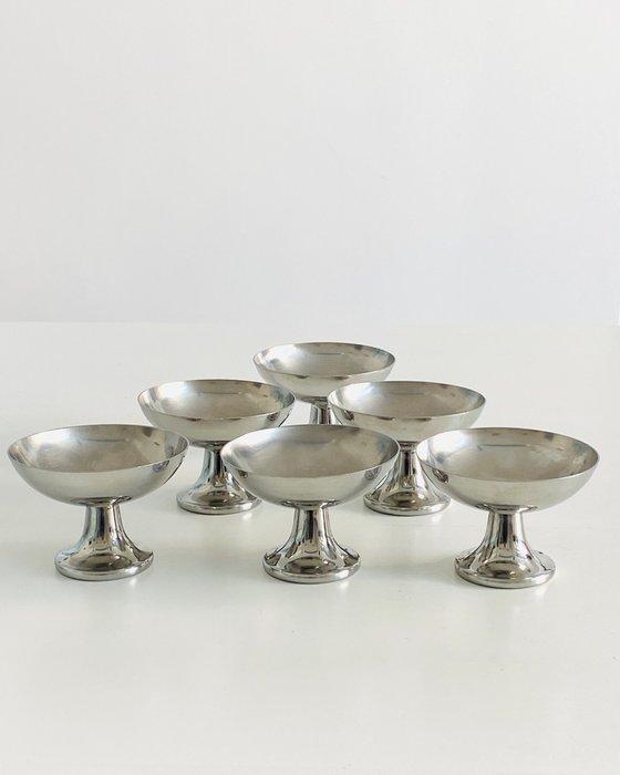 Alessi - Ufficio Tecnico Alessi - Beker op een voet (6) -, Antiek en Kunst, Antiek | Meubels | Stoelen en Sofa's