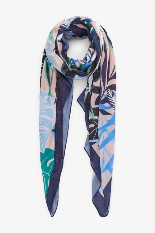 PIECES sjaal blauw (Sjaals, Mooi & Gezond) (Mooi & Gezond), Kleding | Dames, Mutsen, Sjaals en Handschoenen, Nieuw, Verzenden