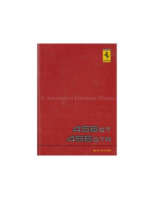 1994 FERRARI 456 GT 456 GTA CHANGER CONTROL RECEIVER XTC-F.., Auto diversen, Handleidingen en Instructieboekjes, Ophalen of Verzenden