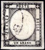 Italiaanse oude staten - Napels 1861 - Napolitaanse, Postzegels en Munten, Postzegels | Europa | Italië, Gestempeld