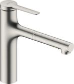 Hansgrohe Zesis M33 ééngreeps keukenkraan 160 met metalen, Doe-het-zelf en Bouw, Ophalen of Verzenden, Nieuw, Kraan