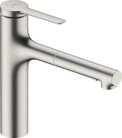 Hansgrohe Zesis M33 ééngreeps keukenkraan 160 met metalen, Doe-het-zelf en Bouw, Sanitair, Kraan, Nieuw, Ophalen of Verzenden