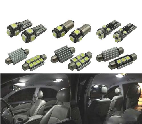 Kit 17 Ampoules Led Intérieur Pour Mercedes Classe E W211 E5, Auto-onderdelen, Verlichting, Verzenden
