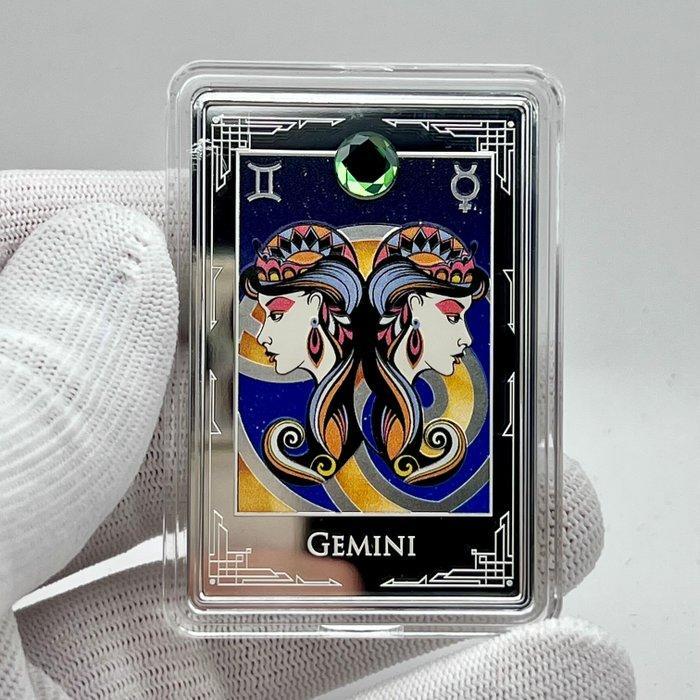 Niue. 3 Dollars 2025 – 2 oz Star Signs of the Zodiac –, Postzegels en Munten, Munten | Europa | Niet-Euromunten