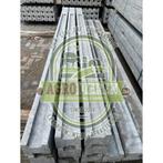Betonpaal - betonnen tussenpaal - grijs - h 248cm gleuf 4cm