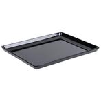 Platte melamine schaal zwart | 1/1 GN | 530x325x30(h)mm APS, Verzenden, Nieuw in verpakking