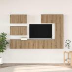 vidaXL Tv-meubelset 6 pcs artisanaal eikenkleurig 30.5 x 30, Verzenden, Nieuw
