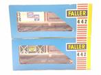 Faller H0 - 442 - Modeltrein goederenwagon (2) - 2, Hobby en Vrije tijd, Modeltreinen | H0, Nieuw