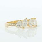 Trouwring - 14 karaat Geel goud - 1.47ct. tw. Diamant
