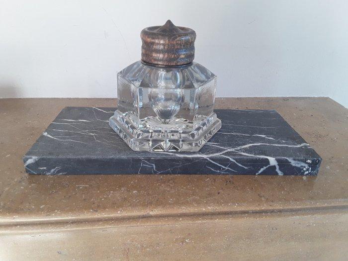 Encrier (3) - Art Deco - Marbre, Verre, Antiek en Kunst, Curiosa en Brocante