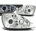PHARES POUR FORD FIESTA MK6 02-05 ANGEL EYES CHROMÉ, Auto-onderdelen, Verzenden, Nieuw