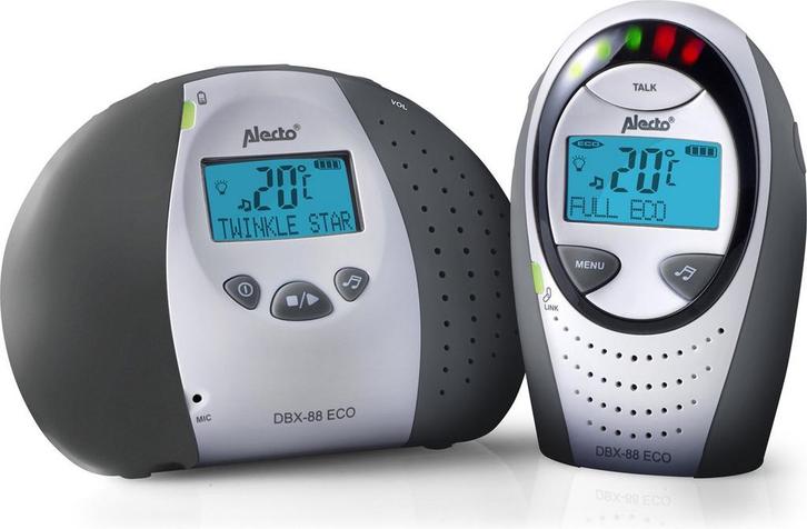 Alecto DBX-88 LIMITED - Full Eco DECT Babyfoon met Display -, Enfants & Bébés, Babyphones, Envoi