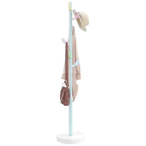 vidaXL Kapstok 172 cm gepoedercoat ijzer blauw, Huis en Inrichting, Woonaccessoires | Kapstokken, Nieuw, Verzenden
