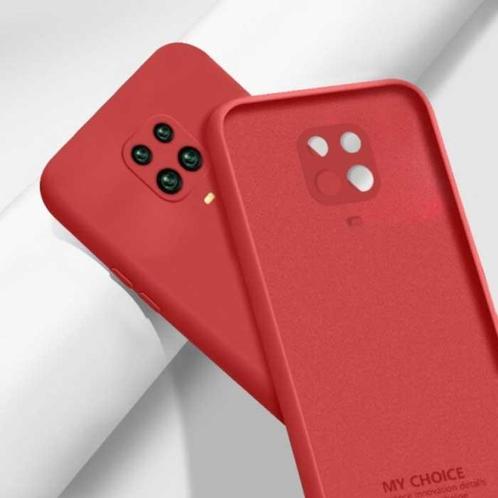 Xiaomi Redmi Note 7 Square Silicone Hoesje - Zachte Matte, Télécoms, Téléphonie mobile | Housses, Coques & Façades | Marques Autre